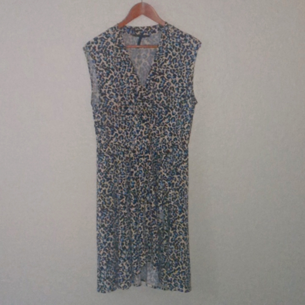 BCBG leopard print dress